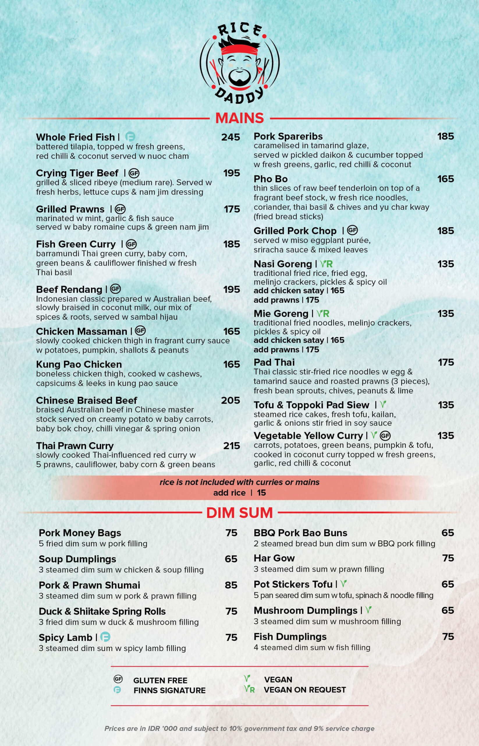 2024 FBC ADD MENU NEW SIZEs GW20